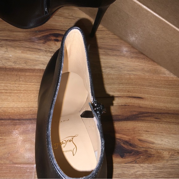 Black Christian Louboutin Boots or Booties - Picture 4 of 6